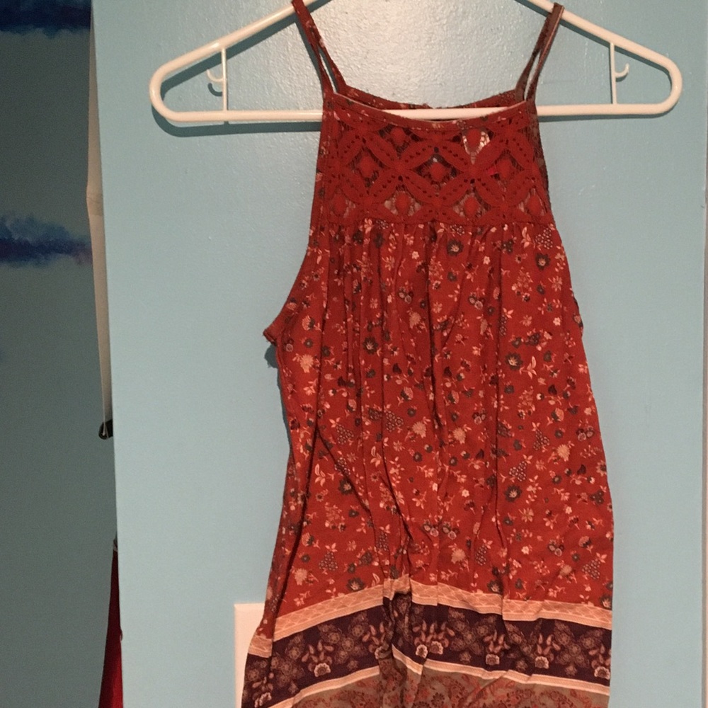 Women’s Orange Tank Top